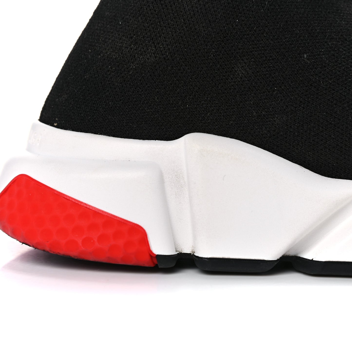 Technical 3D Knit Mens Speed Sneakers 40 Black Red