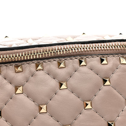Valentino Garavani Nappa Rockstud Spike Belt Bag Poudre 13 of 13