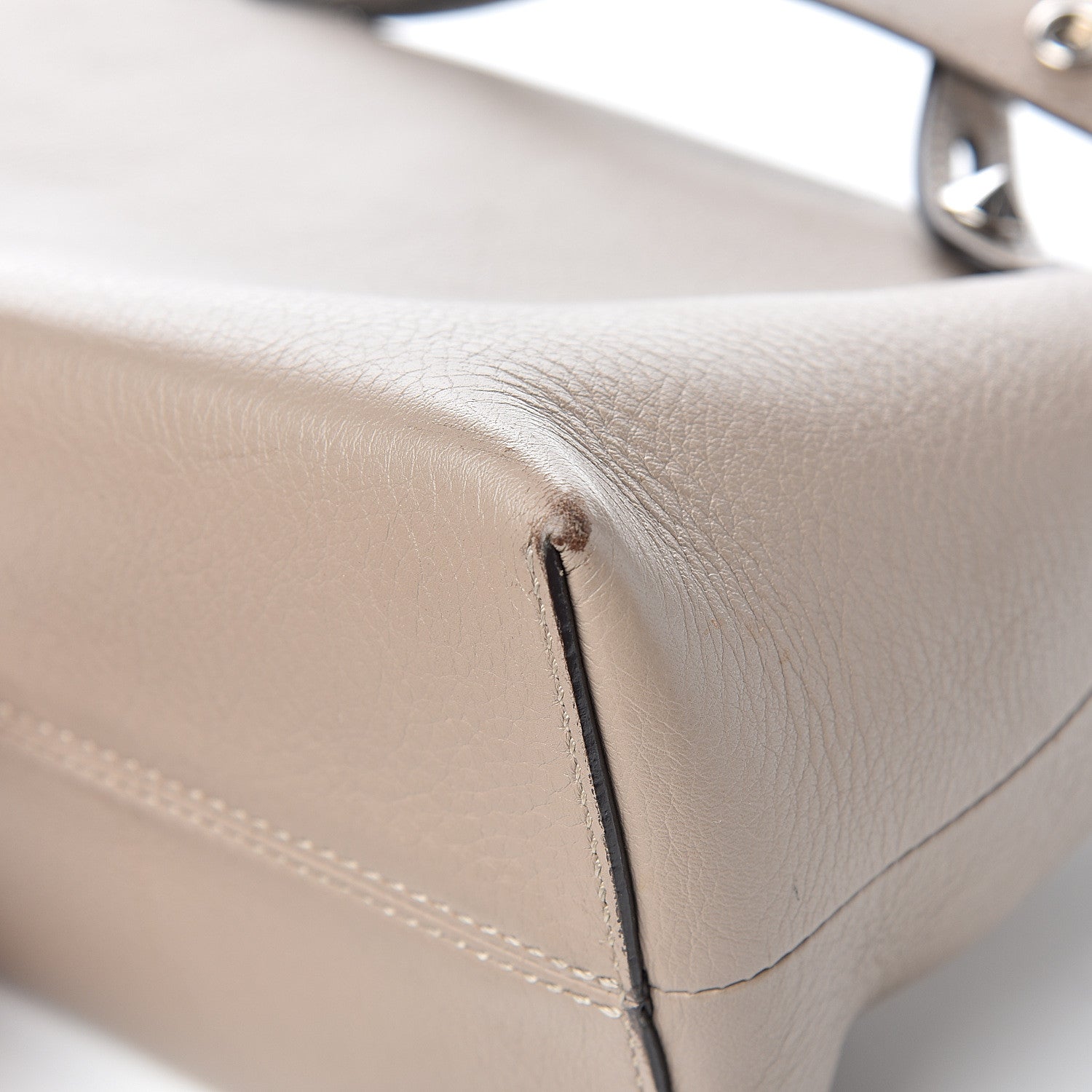 Fendi Vitello Dolce Medium By The Way Boston Bag Tortora 16 of 17