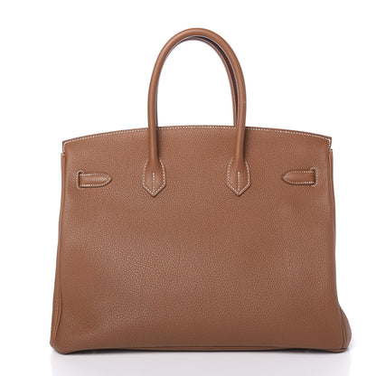 Hermes Togo Birkin 35 Gold 4 of 42