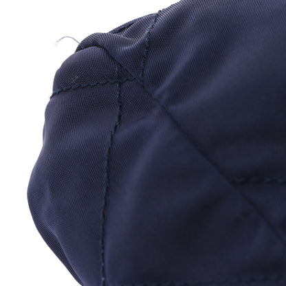 Prada Nylon Tessuto Quilted Shoulder Bag Blue 9 of 10