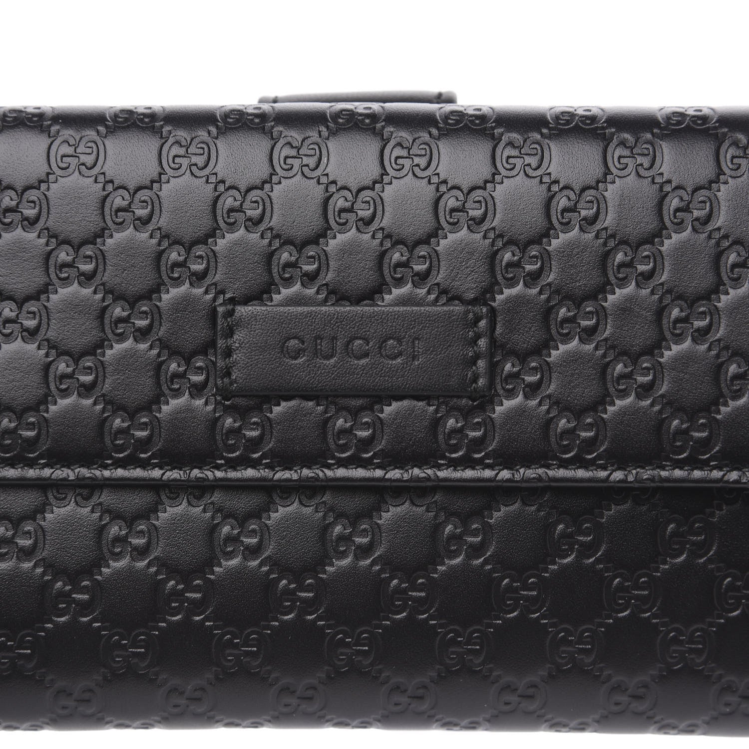 Gucci Microguccissima Continental Flap Wallet Black 6 of 9