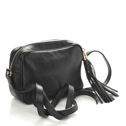 Gucci Pebbled Calfskin Small Soho Disco Bag Black 3 of 16