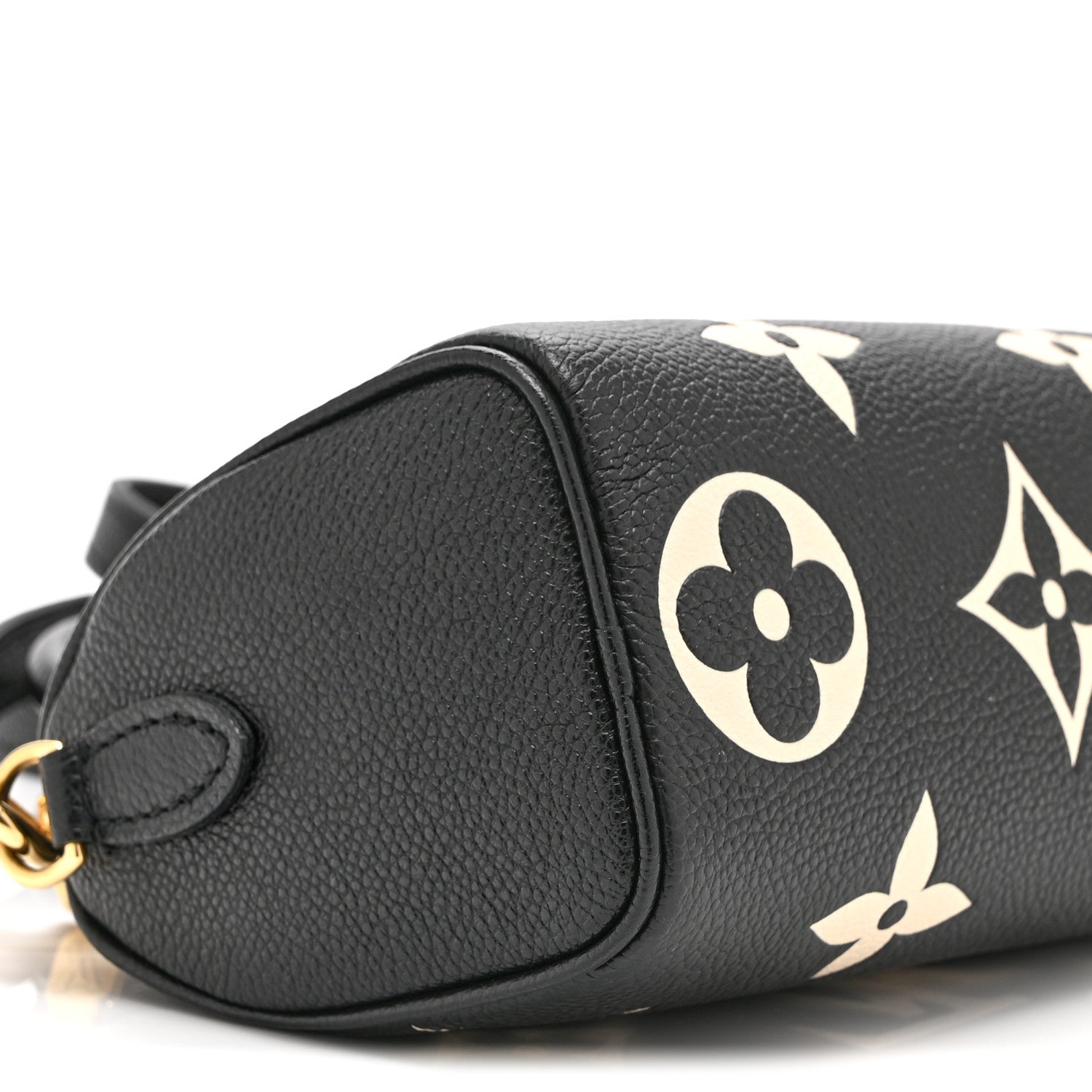 Louis Vuitton Empreinte Monogram Giant Nano Speedy Black Beige 8 of 10