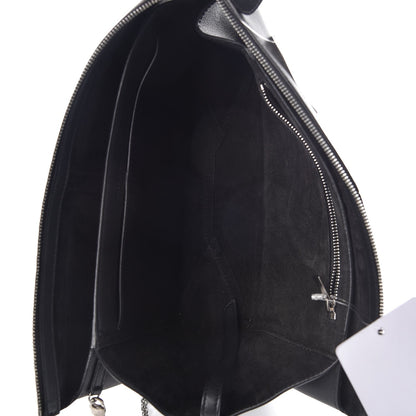 Celine Supple Natural Calfskin Tri-Fold Clutch Black 5 of 10