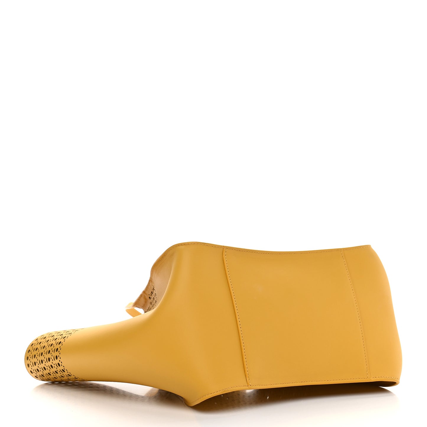 Calfskin Vienne Lili 22 Tote Jaune Safran