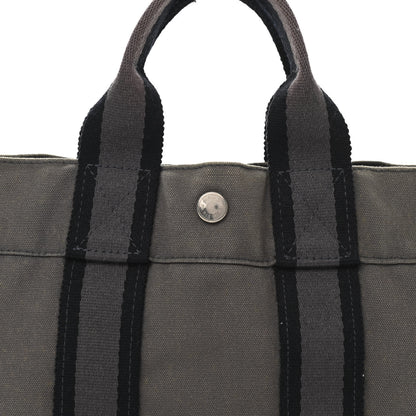 Hermes Canvas Fourre Tout PM Grey 7 of 9