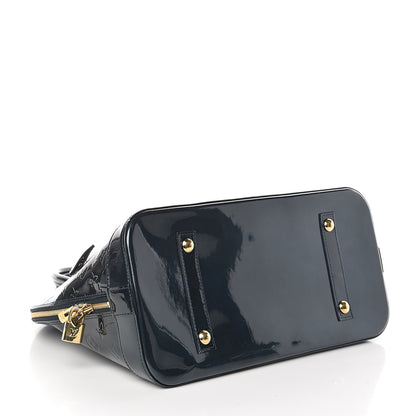 Louis Vuitton Vernis Alma GM Blue Infini 3 of 8