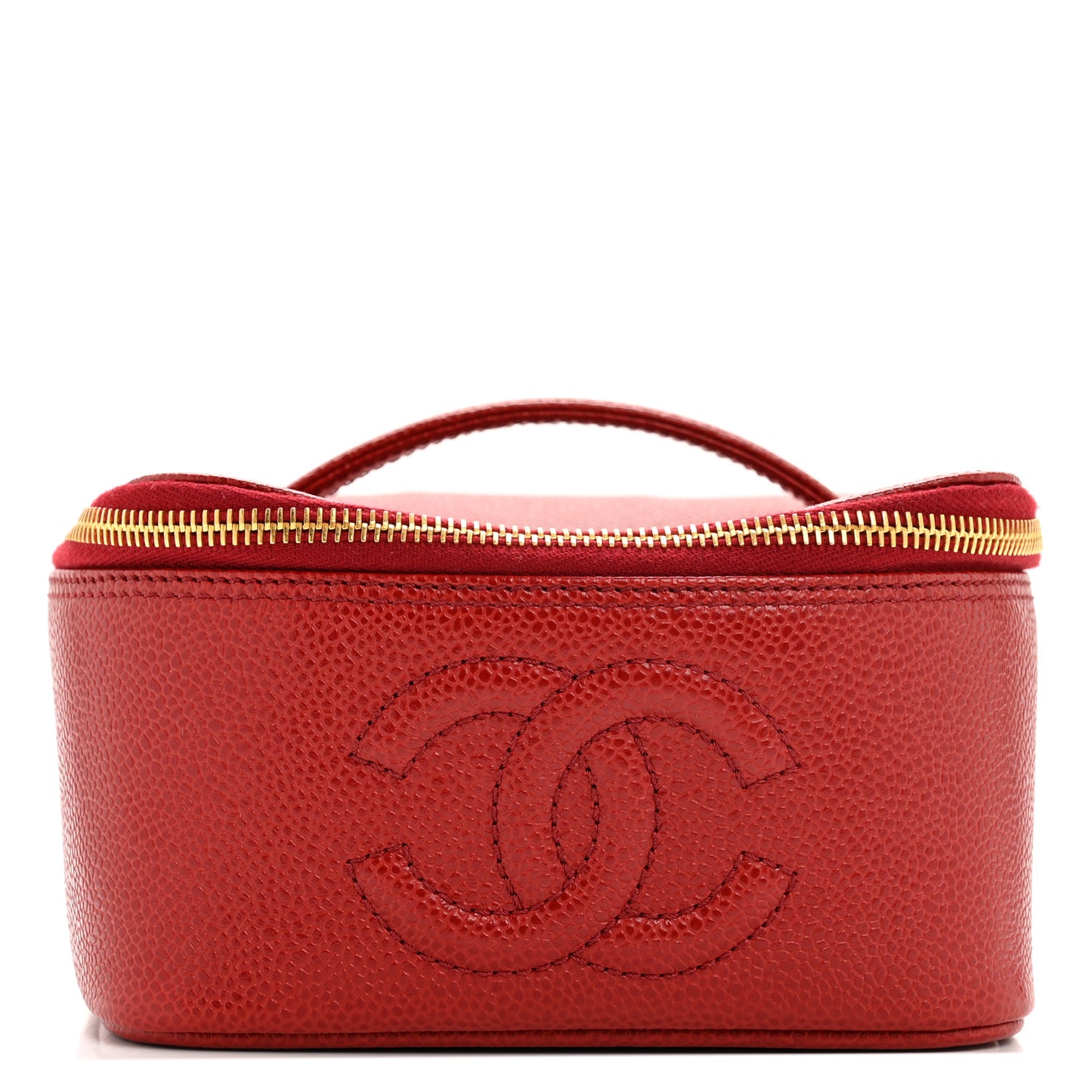 Caviar Vanity Cosmetic Case Red