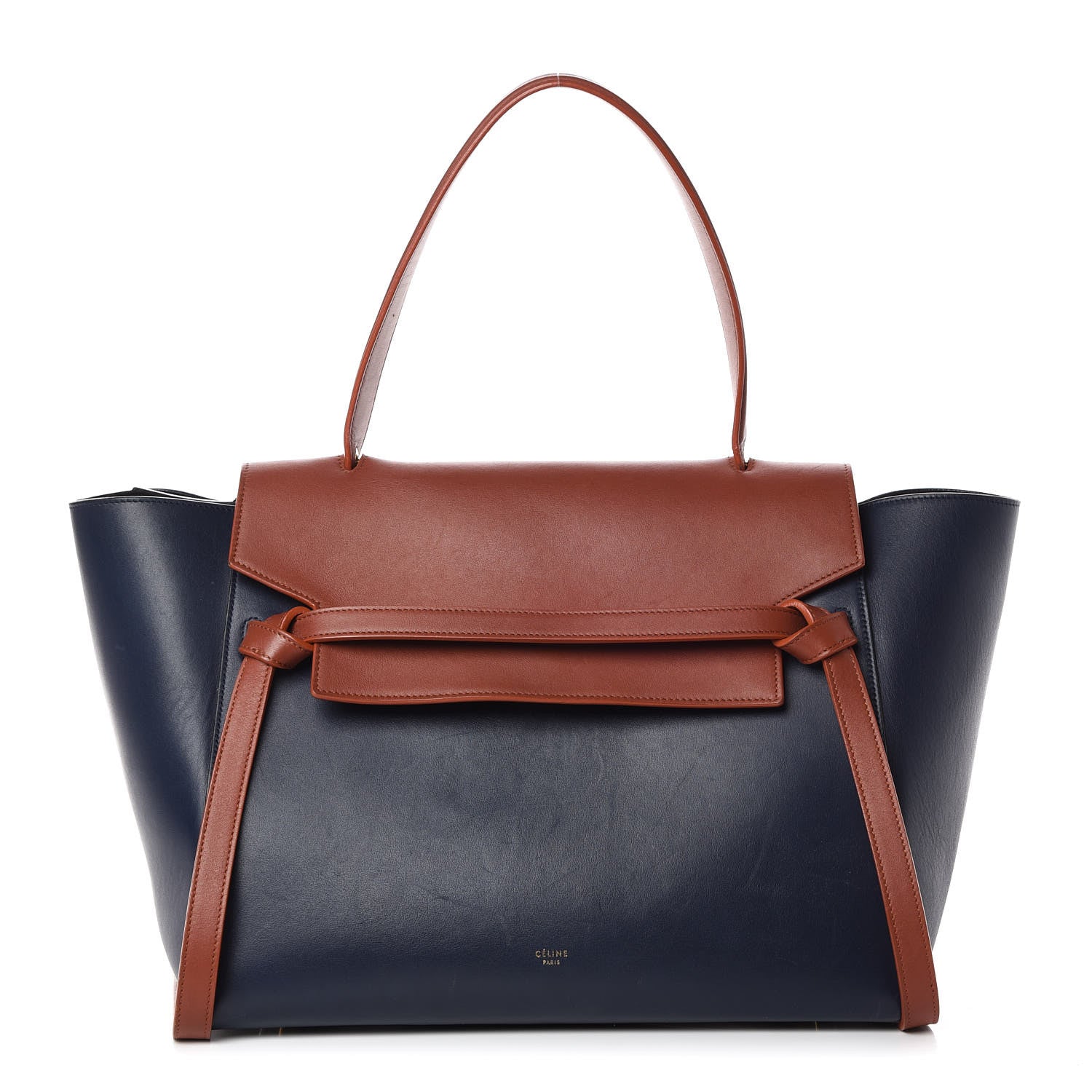 Celine Smooth Calfskin Small Belt Bag Midnight 1 of 16