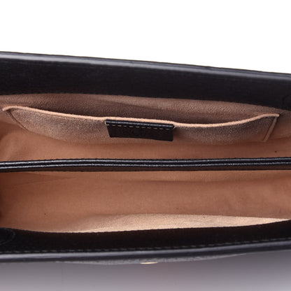 Gucci Calfskin GG Web Small Ophidia Chain Shoulder Bag Black 9 of 21