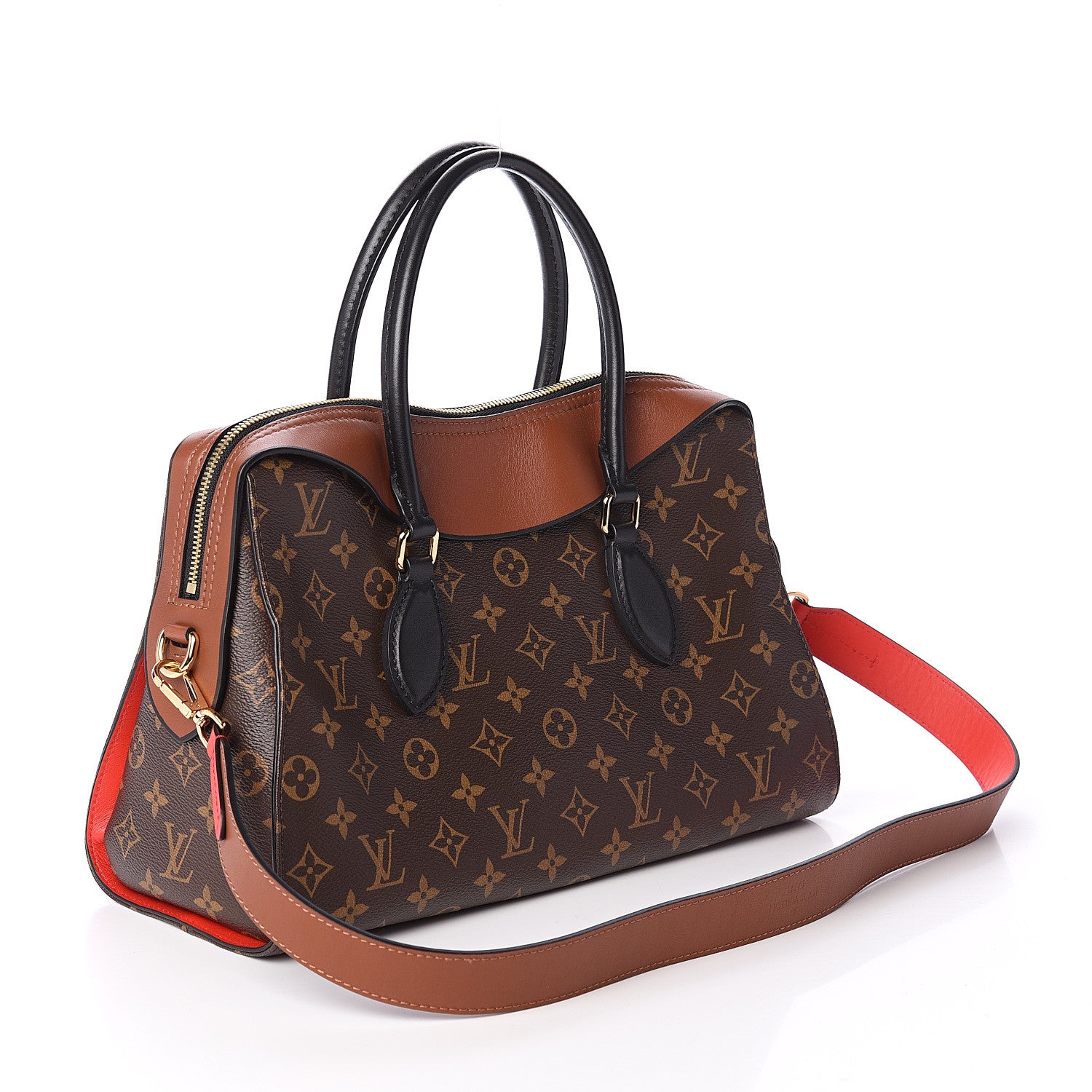 Louis Vuitton Monogram Tuileries Caramel Rouge 2 of 8