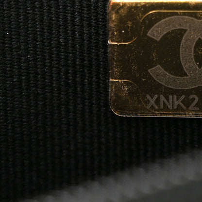 Chanel Lambskin Quilted Top Handle Wallet On Chain WOC Black 7 of 10