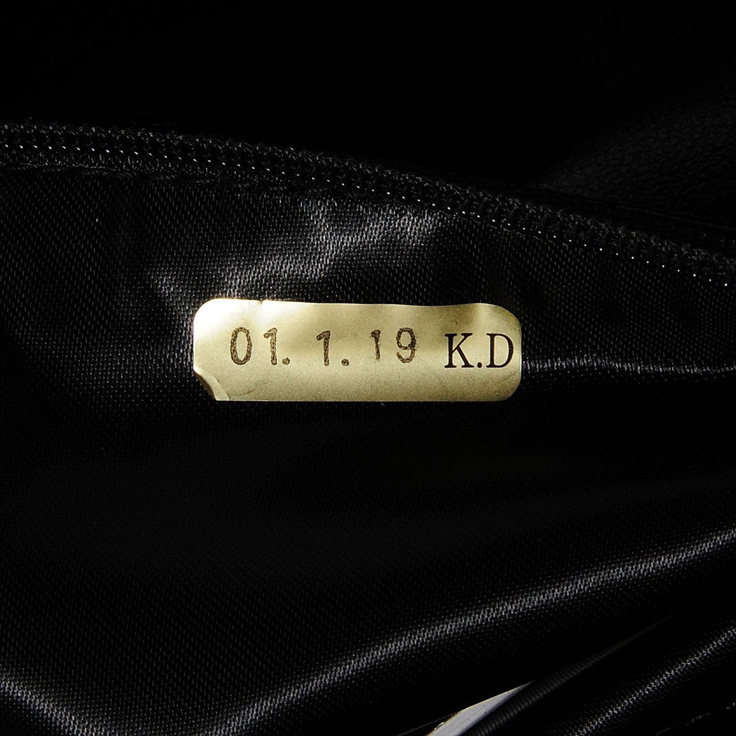 Lambskin Bekko Chain Large Shopper Tote Black
