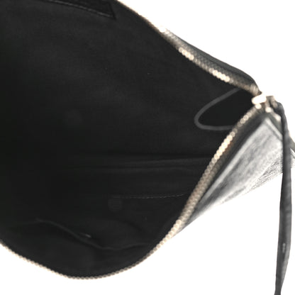 Balenciaga Agneau Classic Hardware Small Pouch Black 5 of 8
