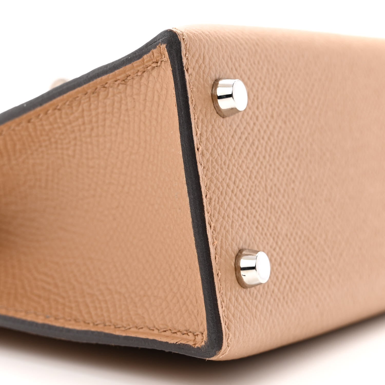 Hermes Epsom Mini Kelly Sellier 20 Chai Mauve Sylvestre Lime 9 of 11