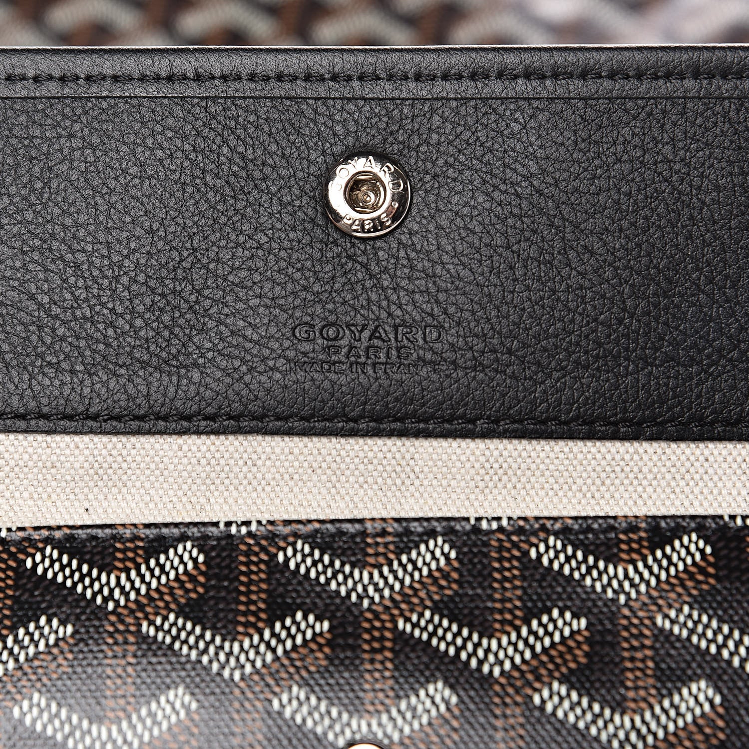 Goyard Goyardine Saint Louis GM Black 6 of 14