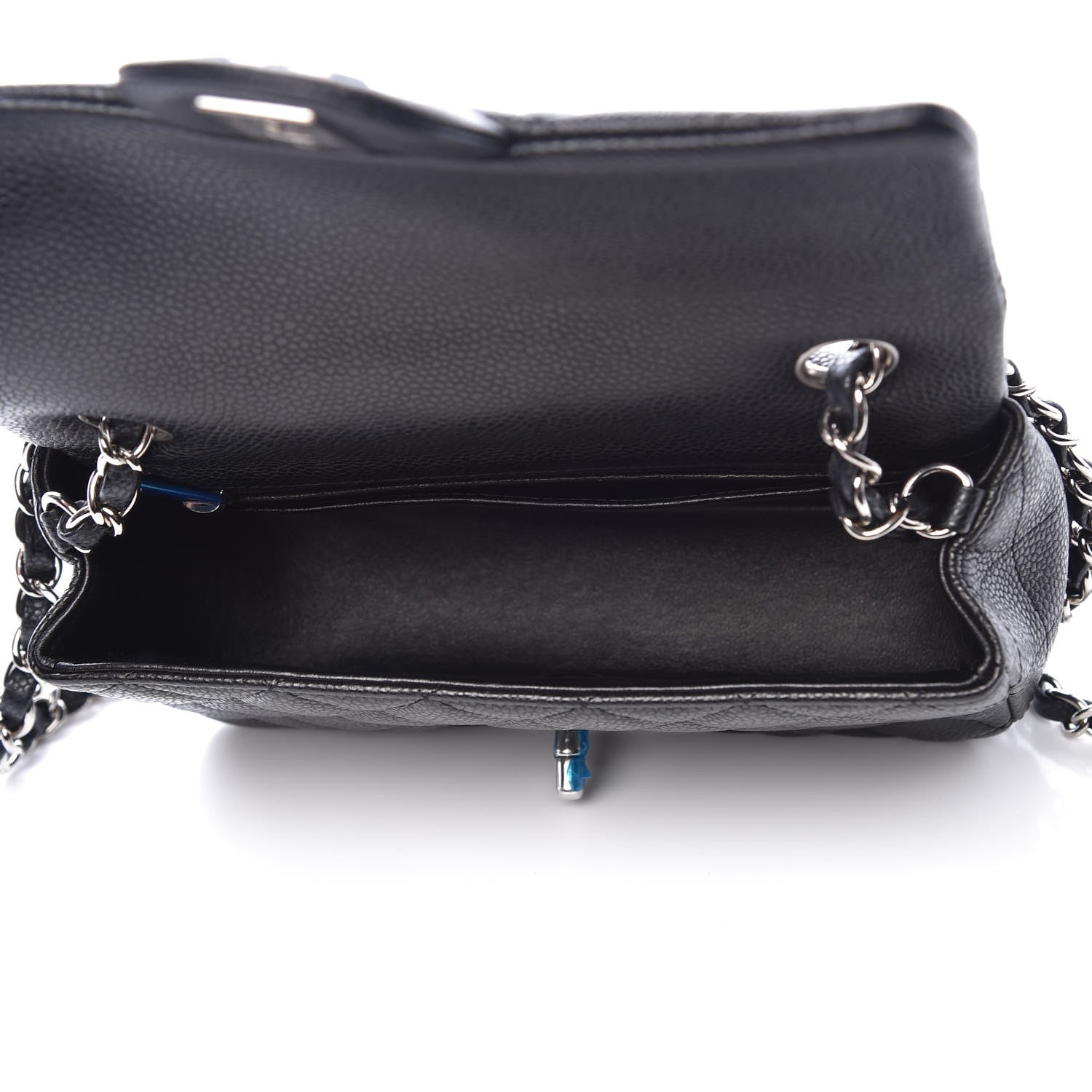 Chanel Caviar Quilted Mini Rectangular Flap Black 4 of 7