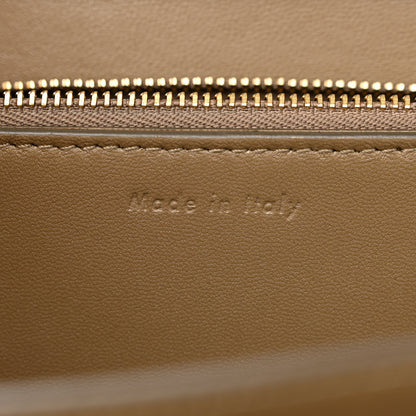 Celine Liege Calfskin Medium Classic Box Flap Bag Taupe 7 of 11