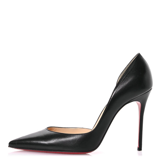 Shiny Nappa Iriza 100 Pumps 38.5 Black