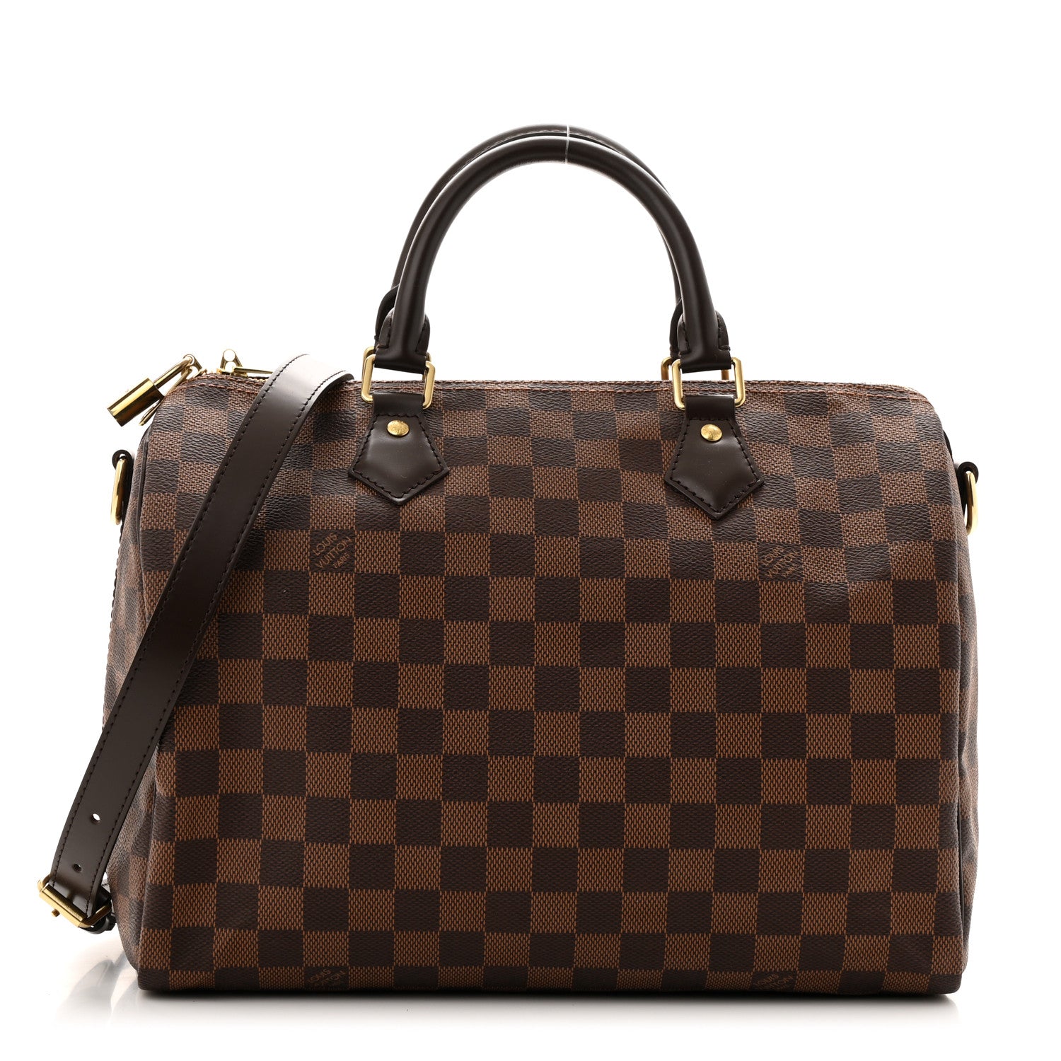 Louis Vuitton Damier Ebene Speedy Bandouliere 30 1 of 11