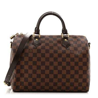 Louis Vuitton Damier Ebene Speedy Bandouliere 30 1 of 11