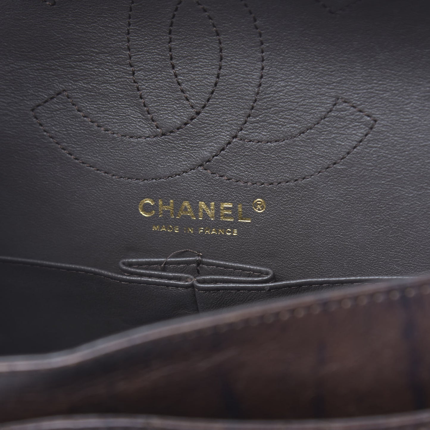 Aged Calfskin Quilted 2.55 Paris Shanghai Reissue 226 Flap Brown