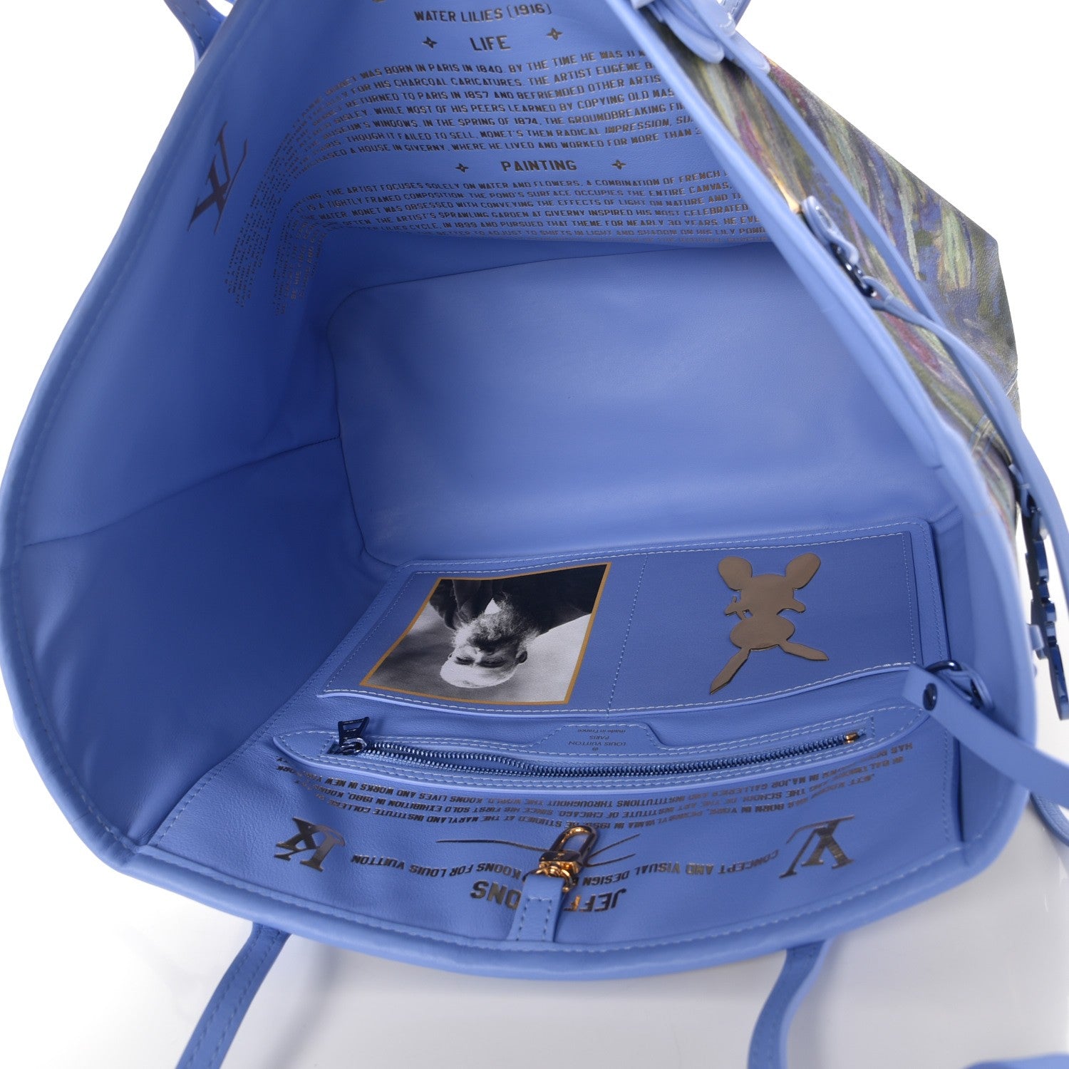 Louis Vuitton Masters Monet Neverfull MM 6 of 10