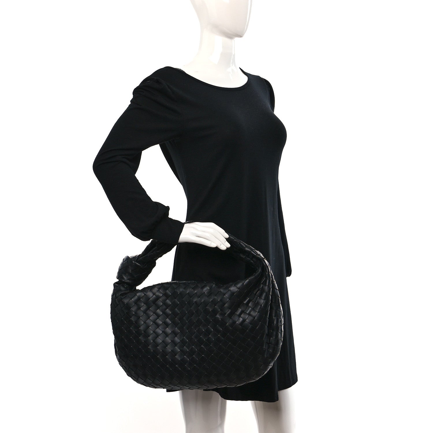 Bottega Veneta Nappa Intrecciato Small Jodie Black 2 of 9