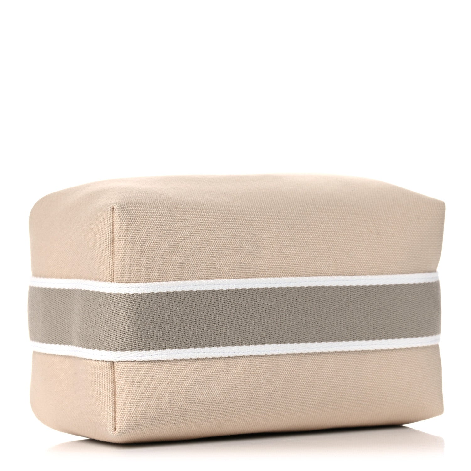 Hermes Canvas Small Bride-A-Brac Pouch Natural 4 of 9