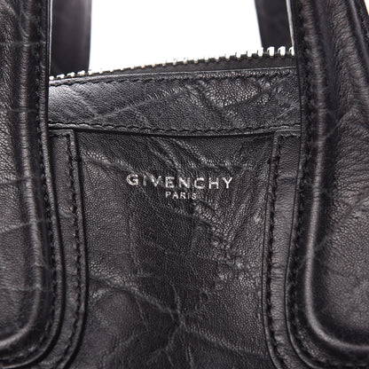 Givenchy Calfskin Elephant Embossed Medium Nightingale Black 6 of 13