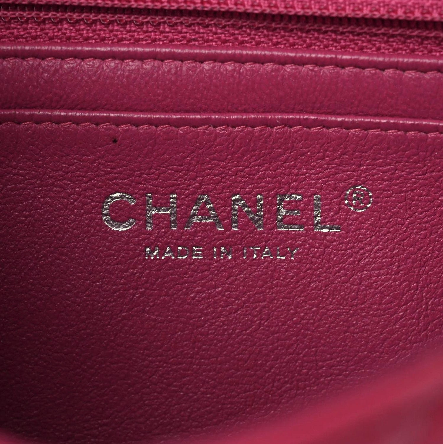 Chanel Patent Calfskin Quilted Mini Rectangular Flap Pink 5 of 16