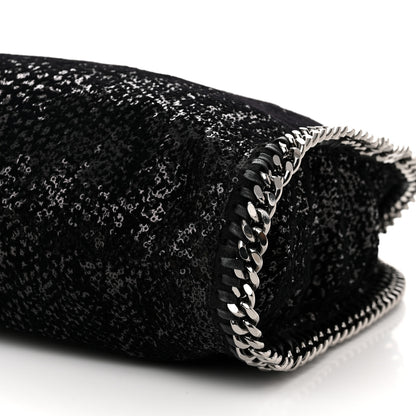Stella McCartney Sequin Small Falabella Tote Black 11 of 11