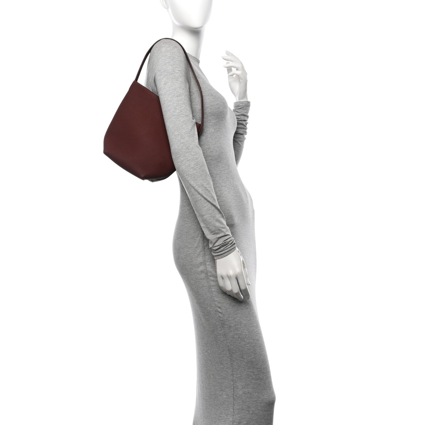 Grained Calfskin Small N/S Park Tote Cognac
