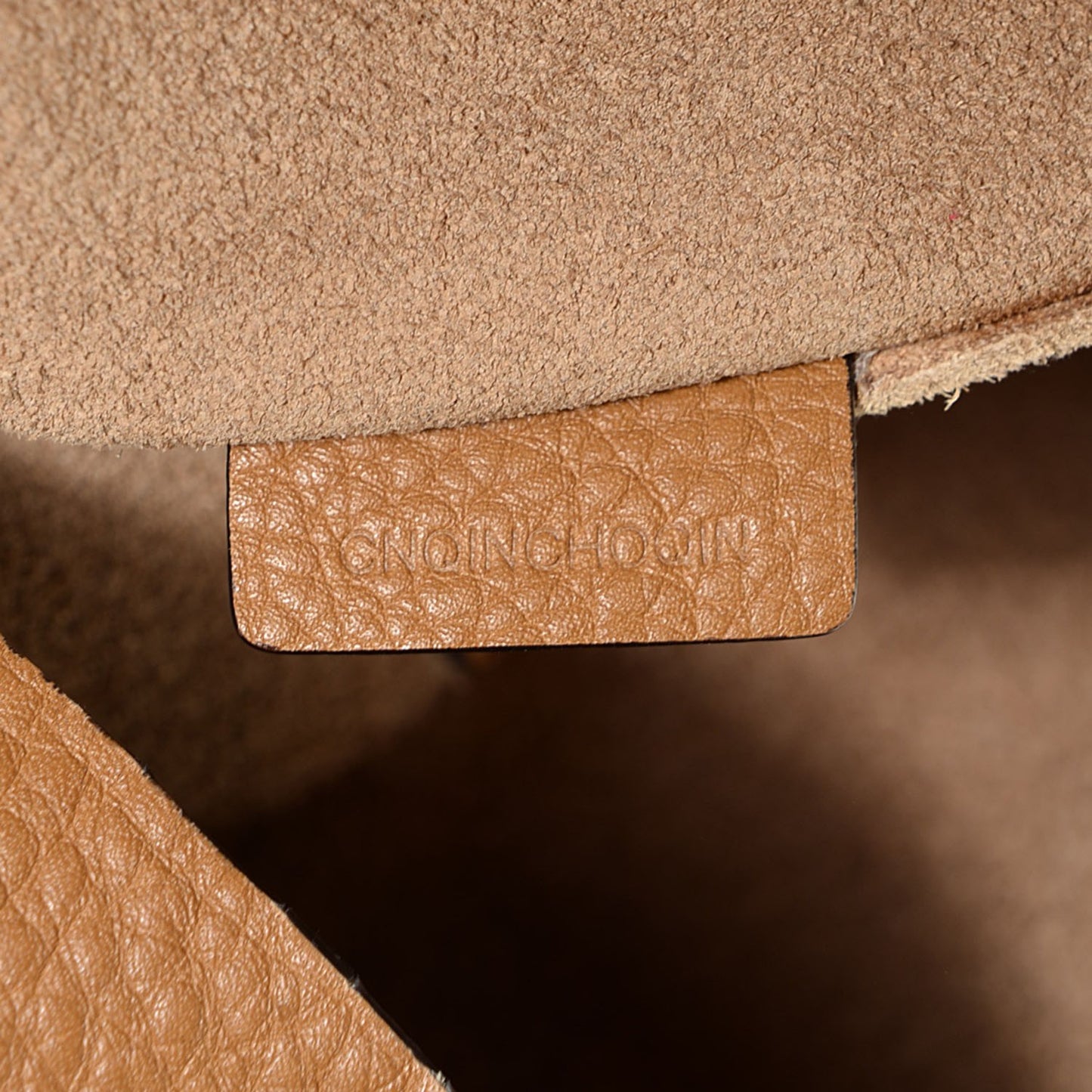 Grainy Calfskin Large Ashby Saddle Brown