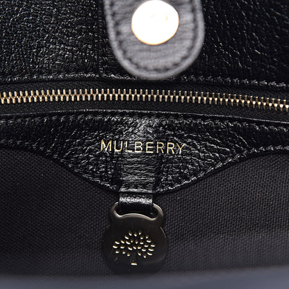 Mulberry Shiny Goatskin Small Bayswater Double Zip Tote Black 7 of 14