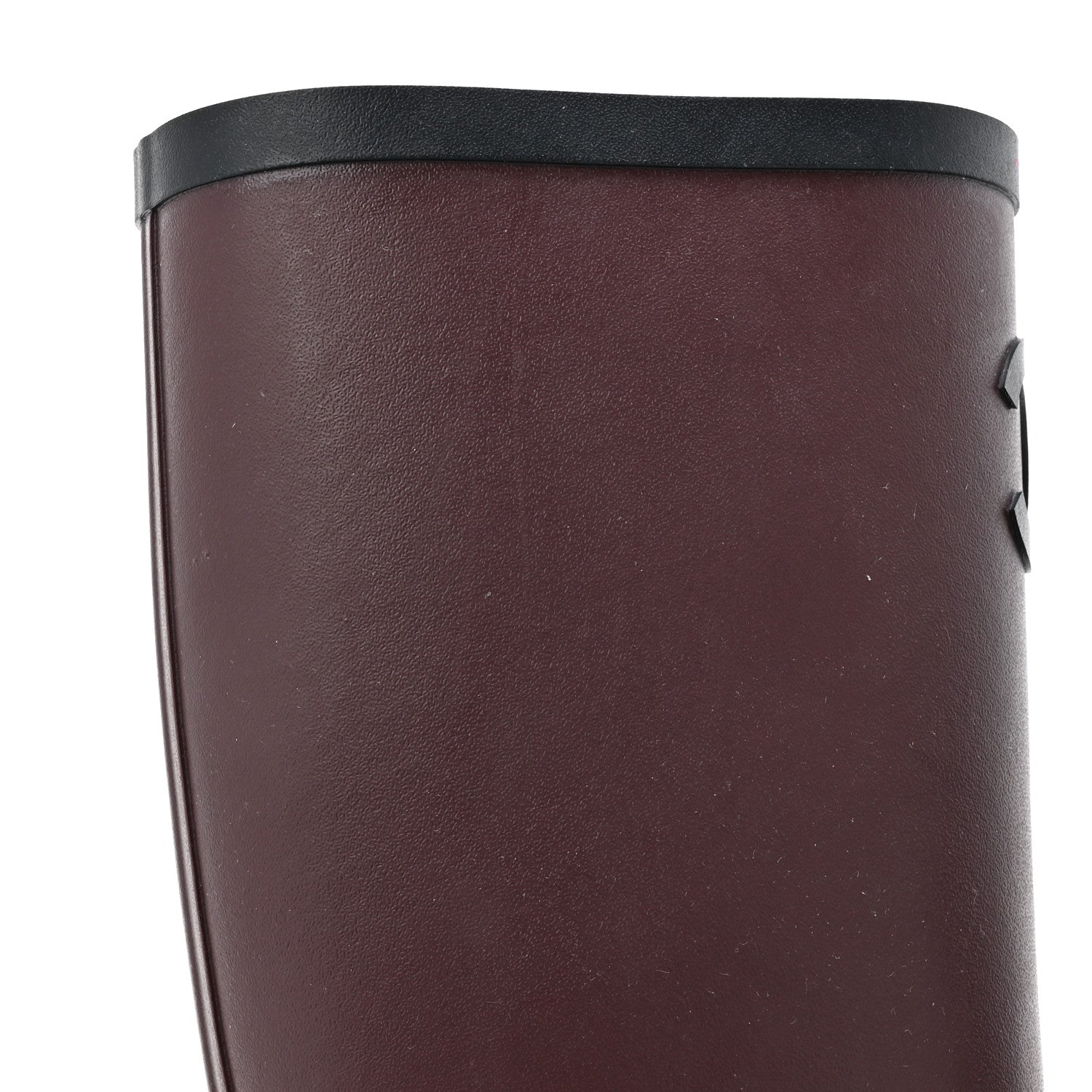 Chanel Caoutchouk CC High Boots 37 Burgundy Black 12 of 12