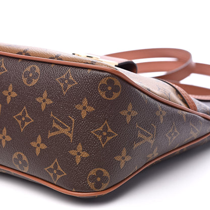 Louis Vuitton Reverse Monogram Dauphine Hobo PM 9 of 10