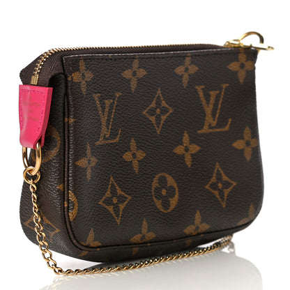 Louis Vuitton Monogram 2020 Christmas Animation Roller Coaster Mini Pochette Accessories Pivoine 4 of 17