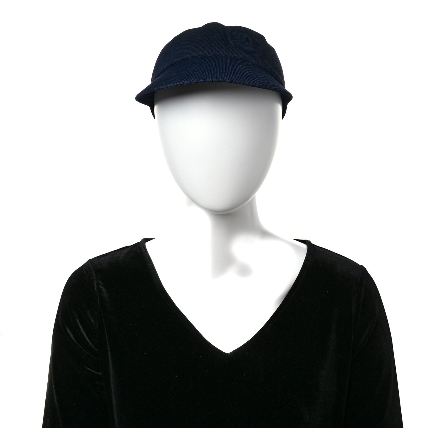 Knit CC Visor Blue