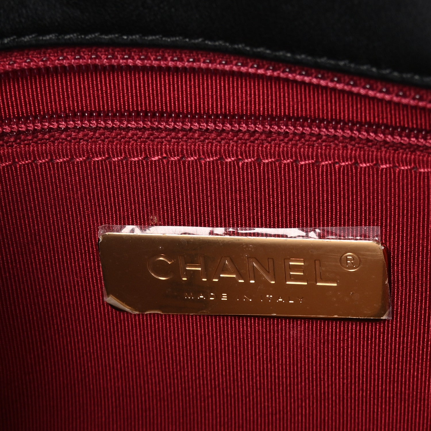 Chanel Lambskin Quilted Maxi Chanel 19 Flap Black 6 of 10