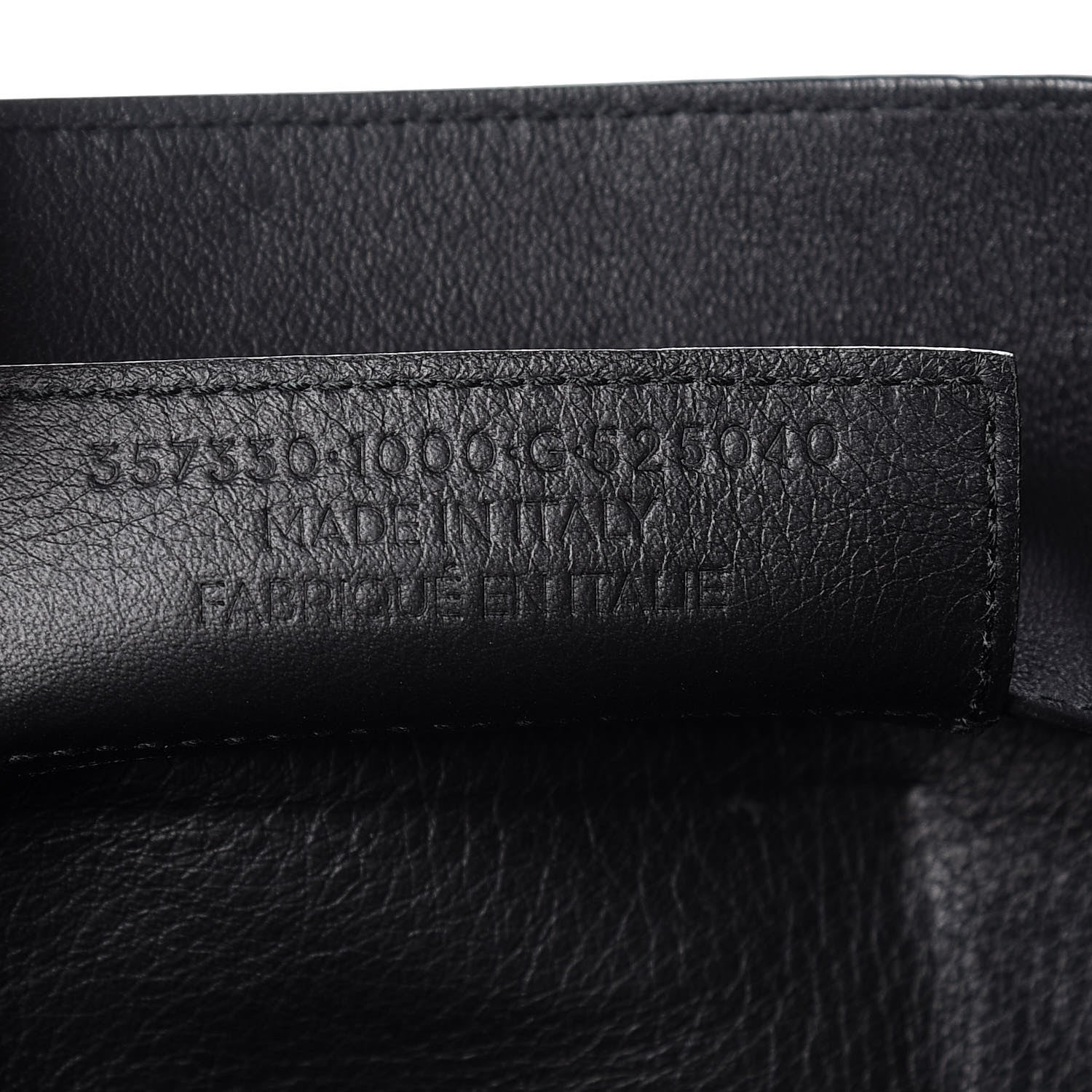 Balenciaga Veau Papier A5 Zip Around Tote Black 7 of 13