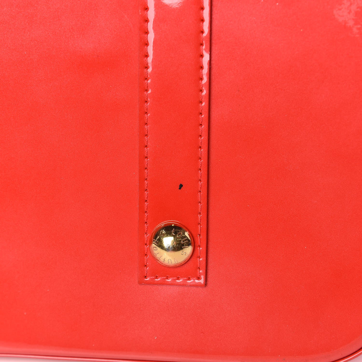 Louis Vuitton Vernis Alma GM Rouge Grenadine 17 of 17