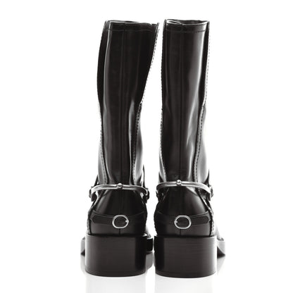 Christian Dior Soft Calfskin Diorider Boots 39 Black 5 of 9