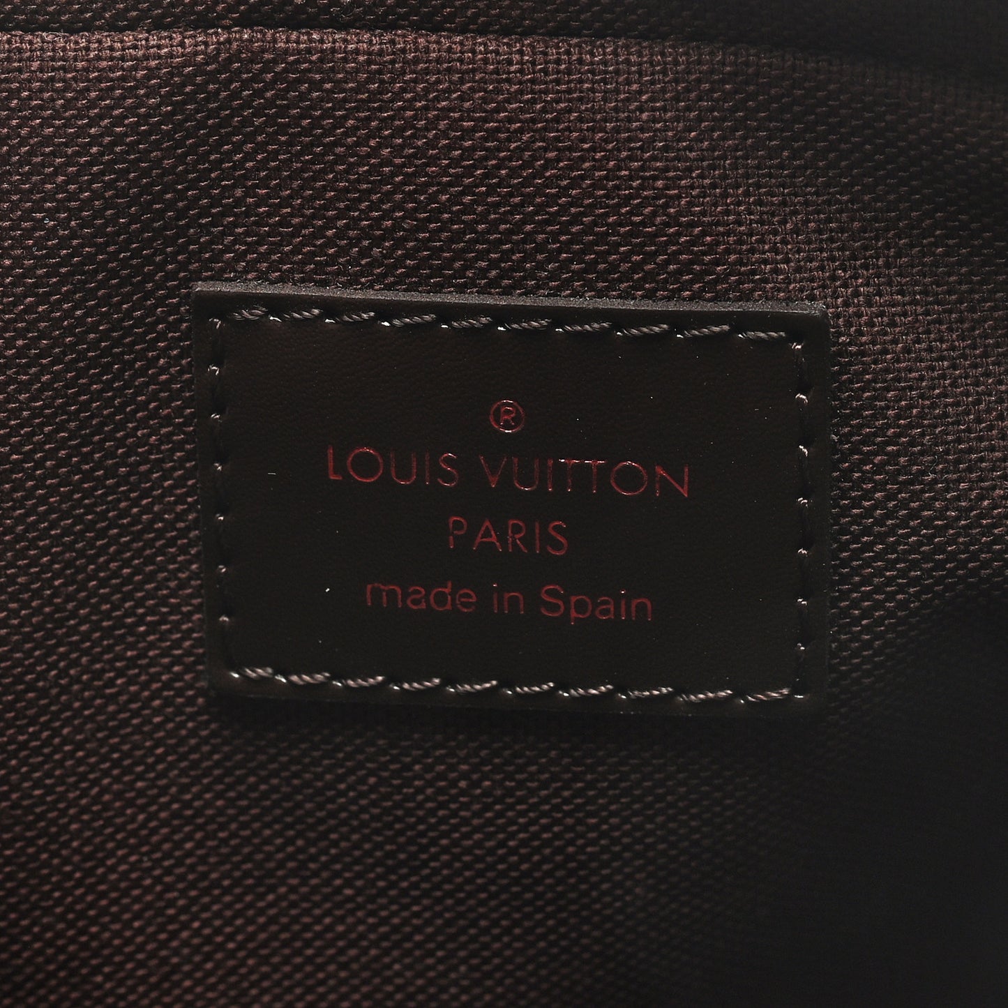 Damier Ebene Brooklyn Bum Bag