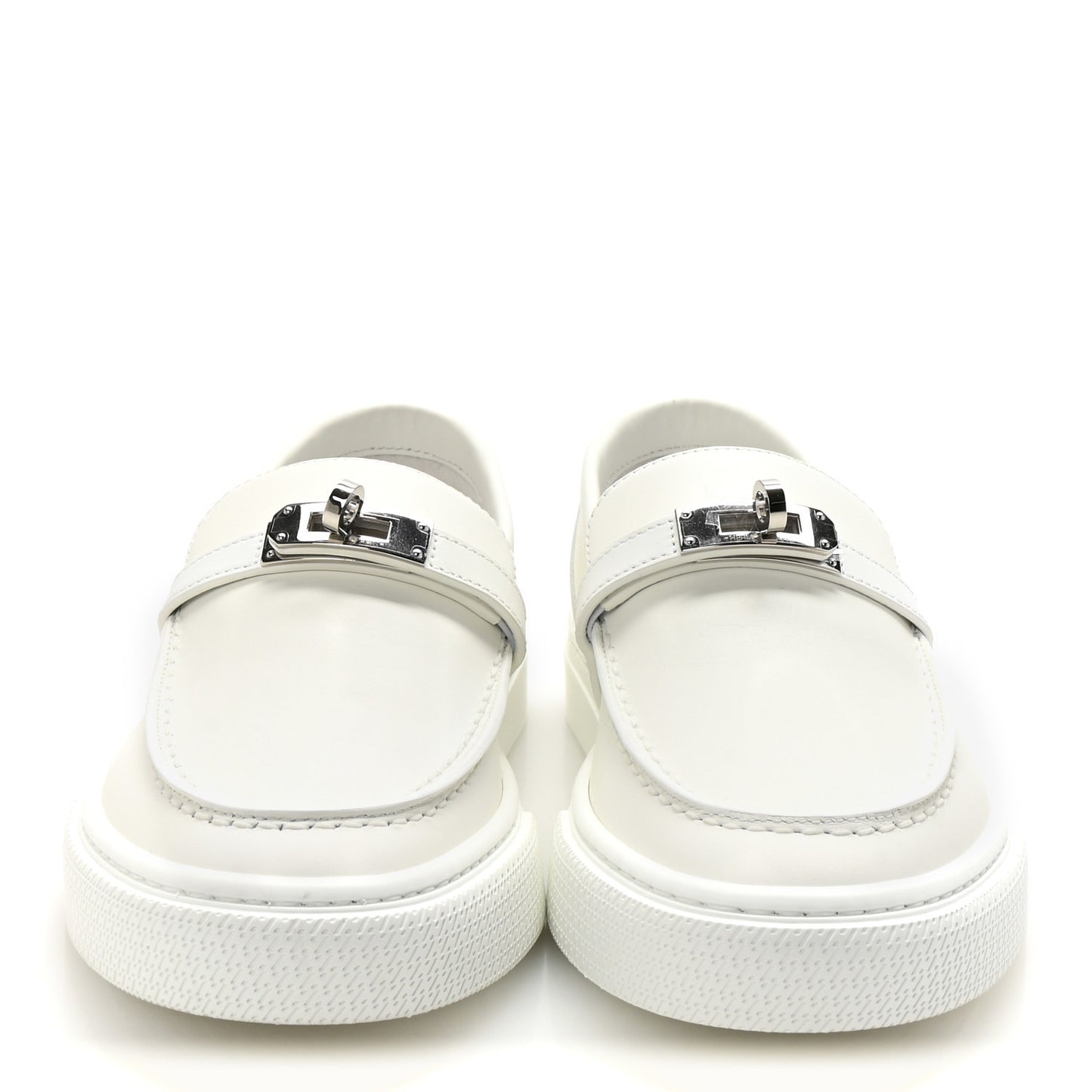 Calfskin Game Slip On Sneakers 38 White