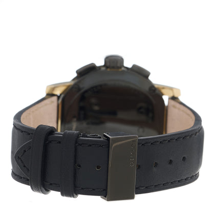 Gucci PVD Stainless Steel Calfskin 44mm G-Chrono Quartz Watch Black 3 of 5