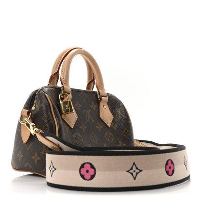 Louis Vuitton Monogram Speedy Bandouliere 20 Black 3 of 9