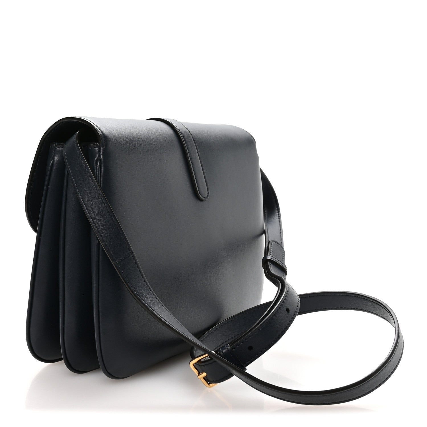 Celine Smooth Calfskin Medium Tabou Navy Blue 3 of 11