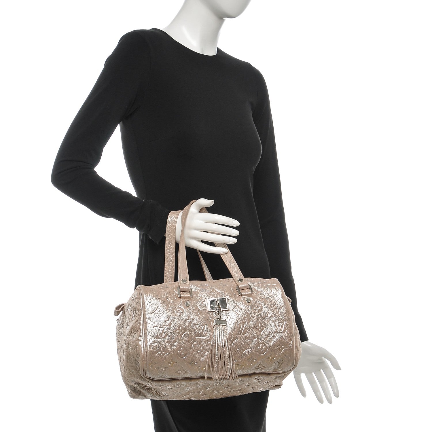 Louis Vuitton Monogram Shimmer Comete Peach Peach 2 of 6